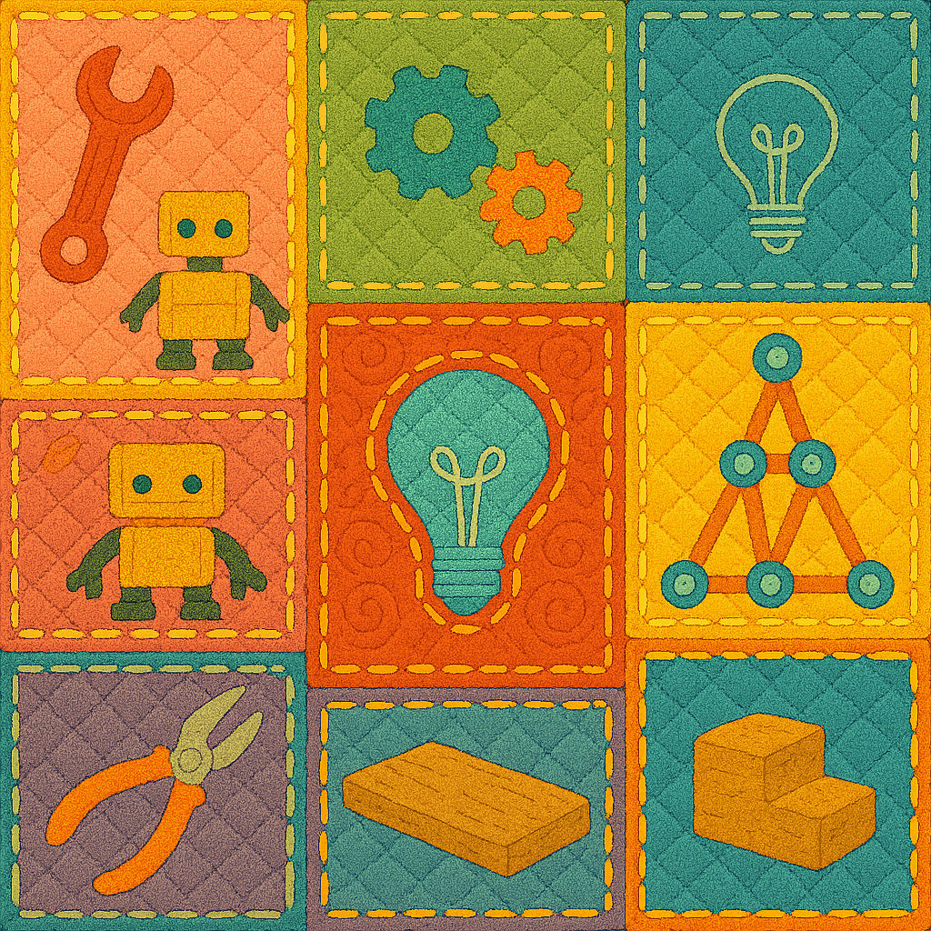 Embarking on a Quilting Adventure: From Mom's Guild to My First Block